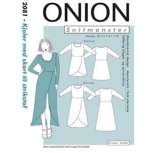 Onion 2081 Kjoler med skørt til strikstof