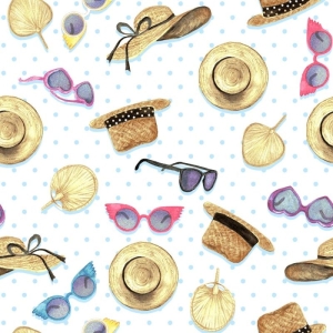 Sommer, solhatt, solbrilller