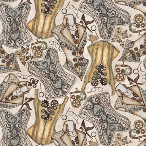 Unknown Voyage Ivory Corsets