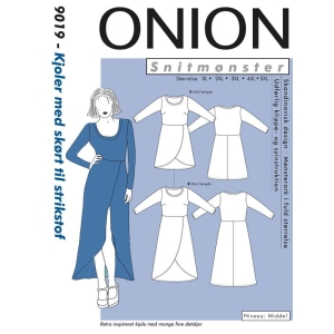 Onion 9019 Kjoler med skørt til strikstof., store størrelser
