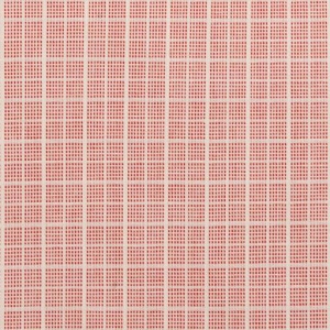Tilda Woven Tea Towel Waffle Plaid Red
