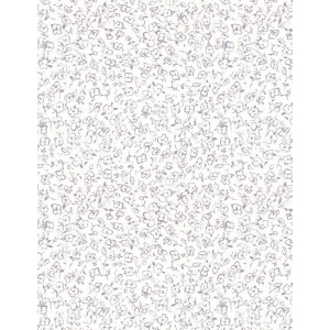 Au Natural, Floral Doodle Ivory/Purple