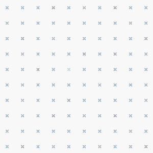 AG Lin, naturhvit med blå kryss, Crossed Grid Hikari