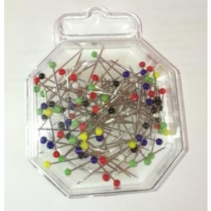 Glasshodeknappenåler    10gram