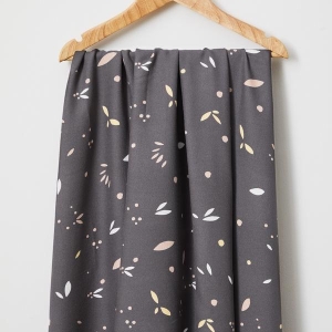 Petals Calm Grey, Vera Crepe