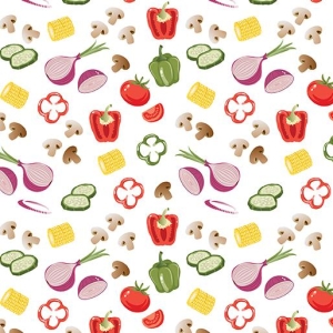 Veggie Medley, hvit