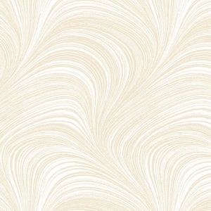 Bredt stoff, Flanel vifter i lys beige