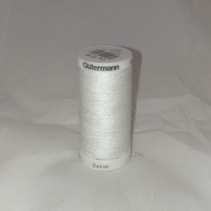 Gütermann Denim Hvit 1016