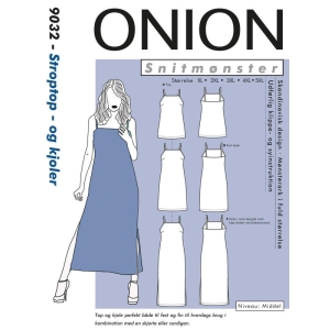 Onion 9032 Stroptop - og kjoler, store størrelser