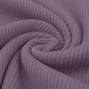 Ribbstrikket jersey, lilla