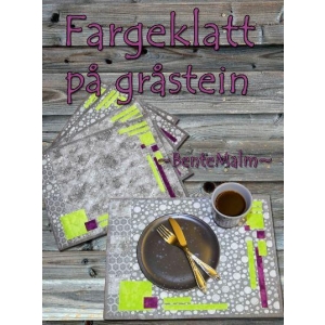 Fargeklatt på gråstein, 205