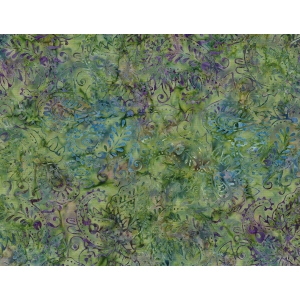 Batikk, Paisley Green/Plum