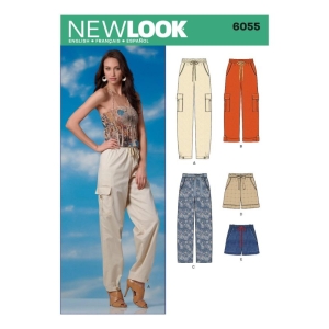 Ledig dame bukse og shorts, Str 32-42