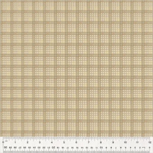 Plaid Almond -Oxford
