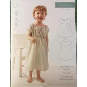 Minikrea 20000 Empirekjole str 6mnd-3år