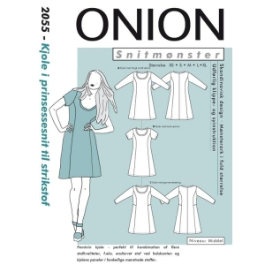 Onion 2055 Kjole i prinsessesnitt til elastiske stoffer