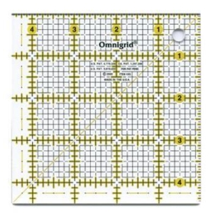 Omnigrid 4,5" x 4,5" linjal