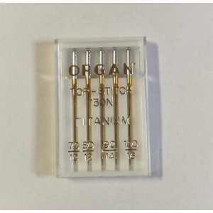 Organ Top Stitch Titanium