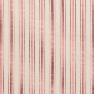 Tilda Woven Tea Towel AppleCake Stripe Red