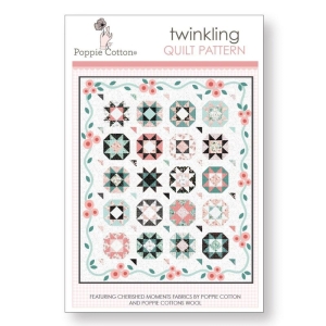 Twinkling, mønster på stjerne teppe