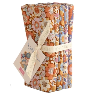 Tilda FQ, Wallflower-Bundle Caramel/Thristle