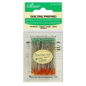 Clover Quilting Pins (fine) box