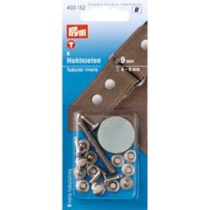 PYNTENITTER Ø 9 MM/H 6-9 MM SØLV (8 SETT)