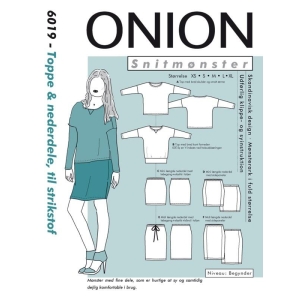 Onion 6019 Toppe og nederdele til strikstof