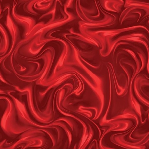 Marbleized Scarlet rød