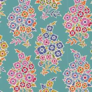 Tilda PS WillyNilly Teal, bit 50 cm