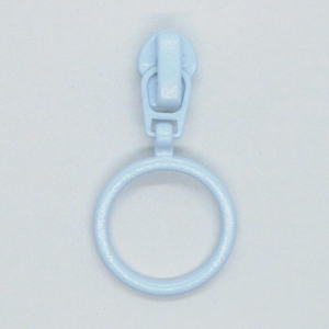 Glidere Lys Blå med ring 4mm