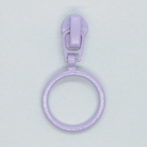 Glidere Lys Lilla med ring 4mm