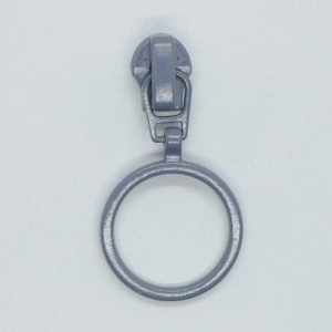 Glidere KoksGrå med ring 4mm