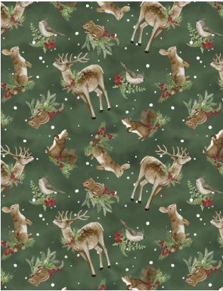 Woodland Critters Toss green
