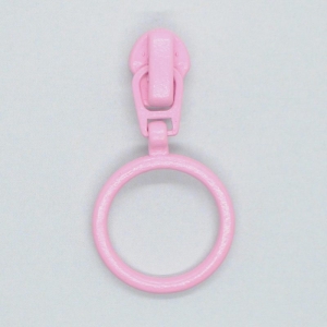 Glidere Rosa med ring 4mm