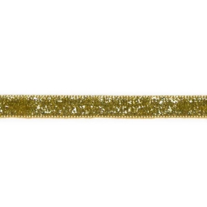 Lurex bånd i gull, 6mm