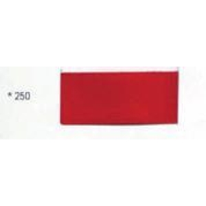 Polyester sateng bånd 6mm, rød
