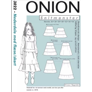 Onion 3022, Nederdel med kapper/skjørt
