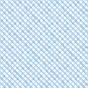 Garden Plaid Blue