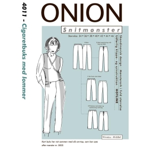 Onion 4011, Cigarettbukser med lommer