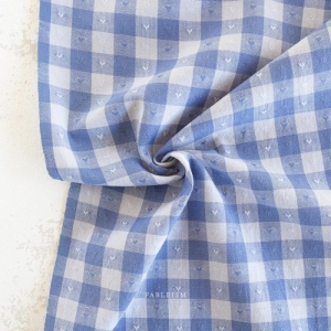 Queen of heart, gingham ruter blue