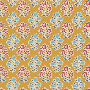 Tilda Jubilee, Farm Flowers Mustard, bit 90cm