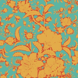 Tilda B, Abloom Turquoise, bit 55 cm