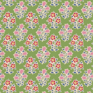Tilda Jubilee, Farm Flowers Green, bit 85 cm