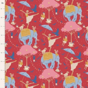 Tilda Jubilee, Circus Life Red, bit 50cm