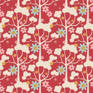 Tilda Jubilee, Wildgarden Red, bit 20 cm