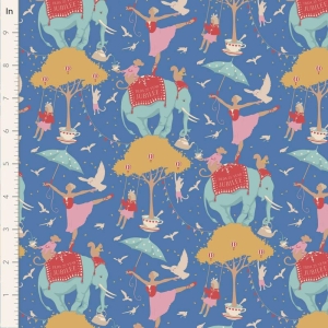 Tilda Jubilee, Circus Life Blue, bit 50 cm.