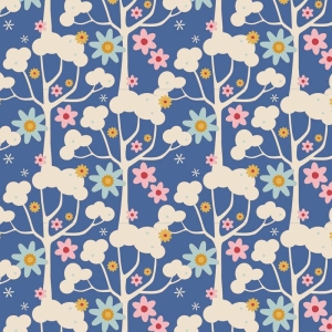 Tilda Jubilee, Wildgarden Blue, bit 50 cm