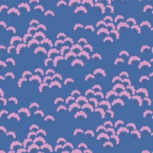 Tilda B, Cottonbloom Blueberry, bit 50 cm