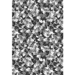 Petal Garden Mellomgrå Perlemor, bit 85 cm